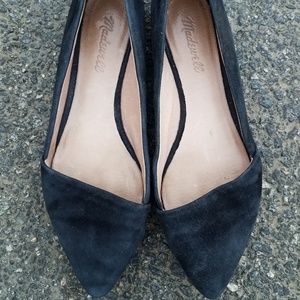 Madewell Pointed Suede Flats